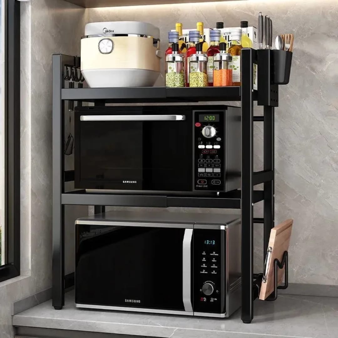 Double Layer Microwave Stand