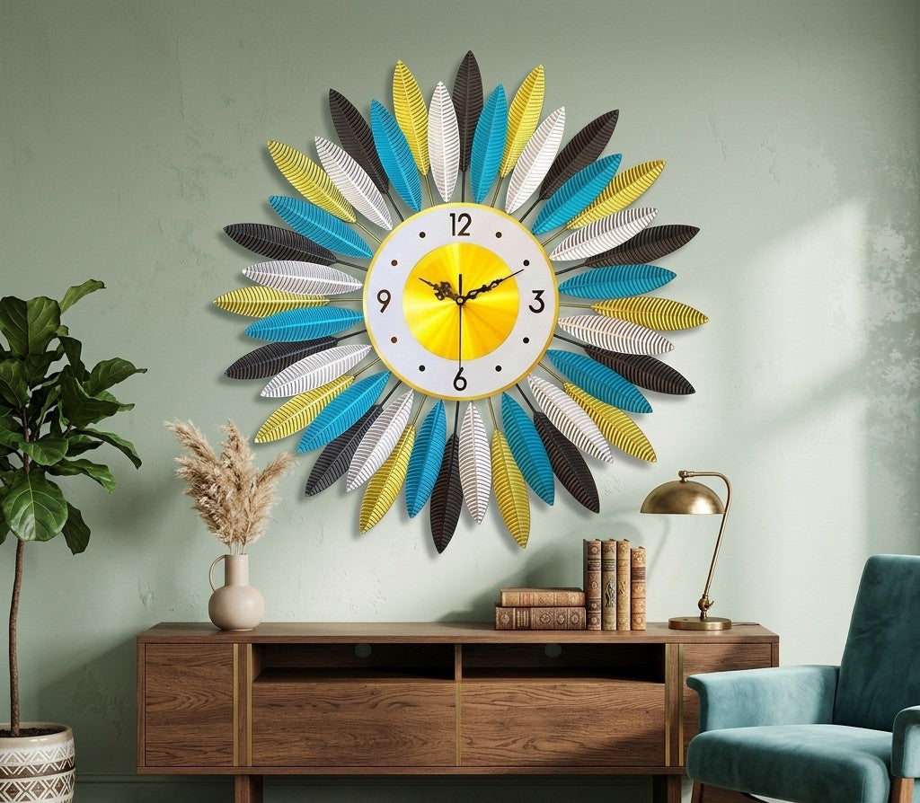 Petal Wall Clock 60×60 cm