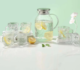 7Pcs Glass Set And A Jug
