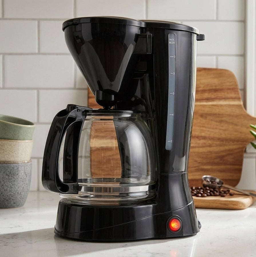 TLAC Coffee Maker 800W CM123A Glass Carafe Coffee Machine TLHA0163