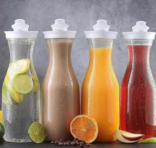 Clear 1000ml acrylic water and juice pitcher