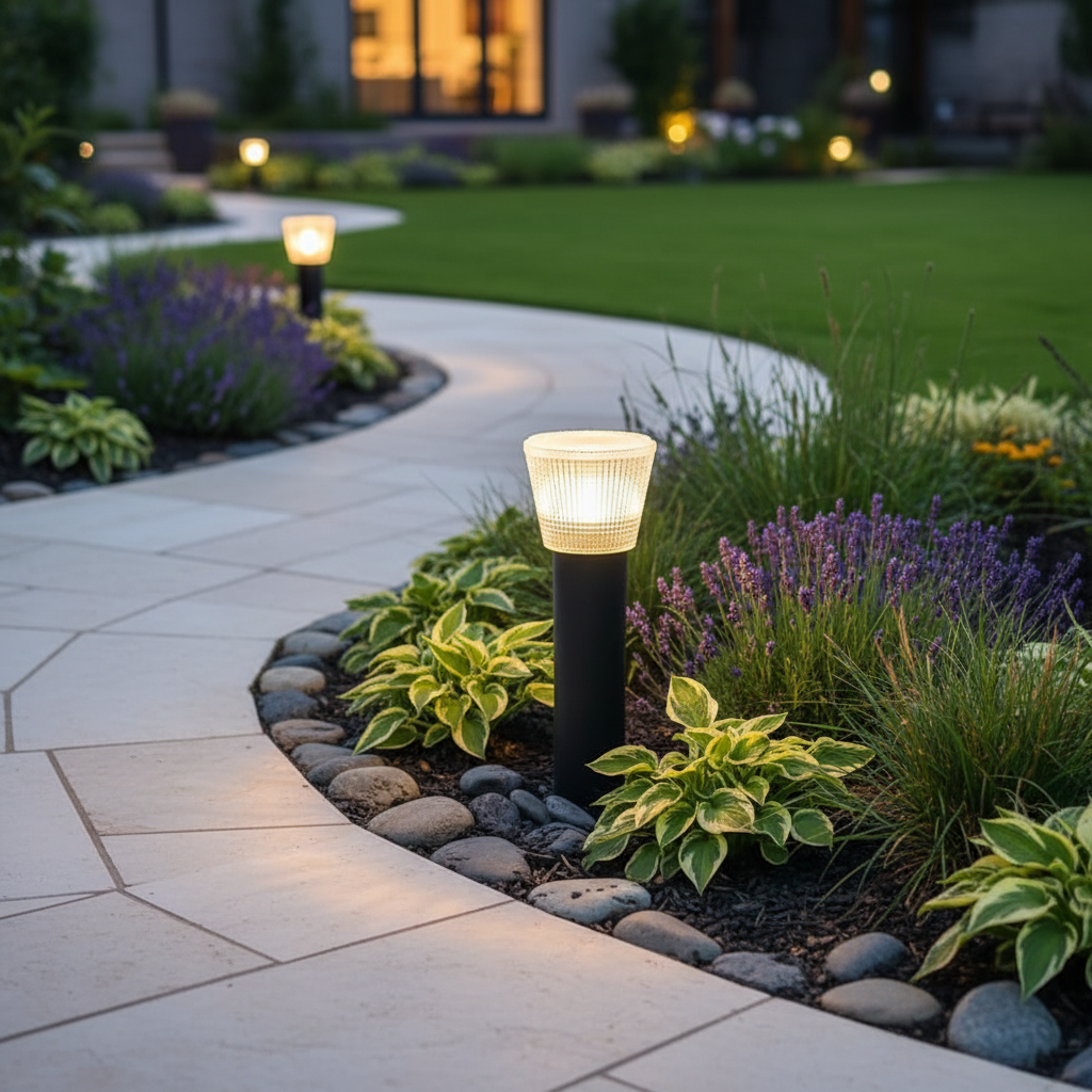 Outdoor Bollard Light LL 506P-03-BK