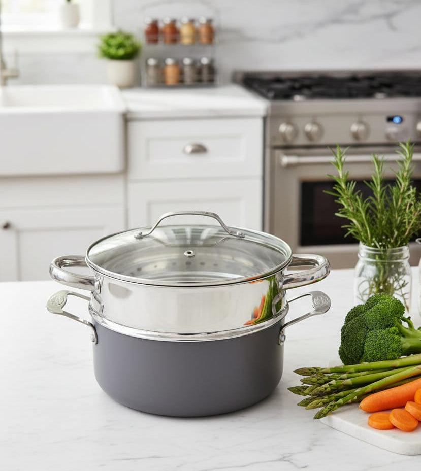 Aluminium Steam Pot