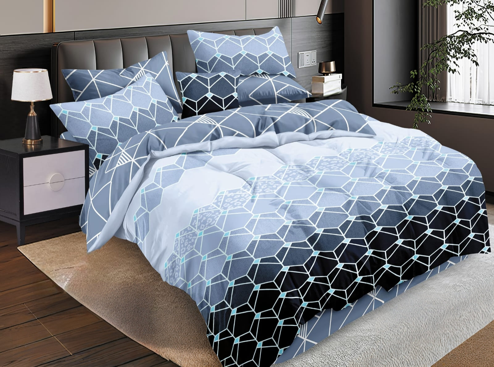 6 Piece Duvet Cover Set