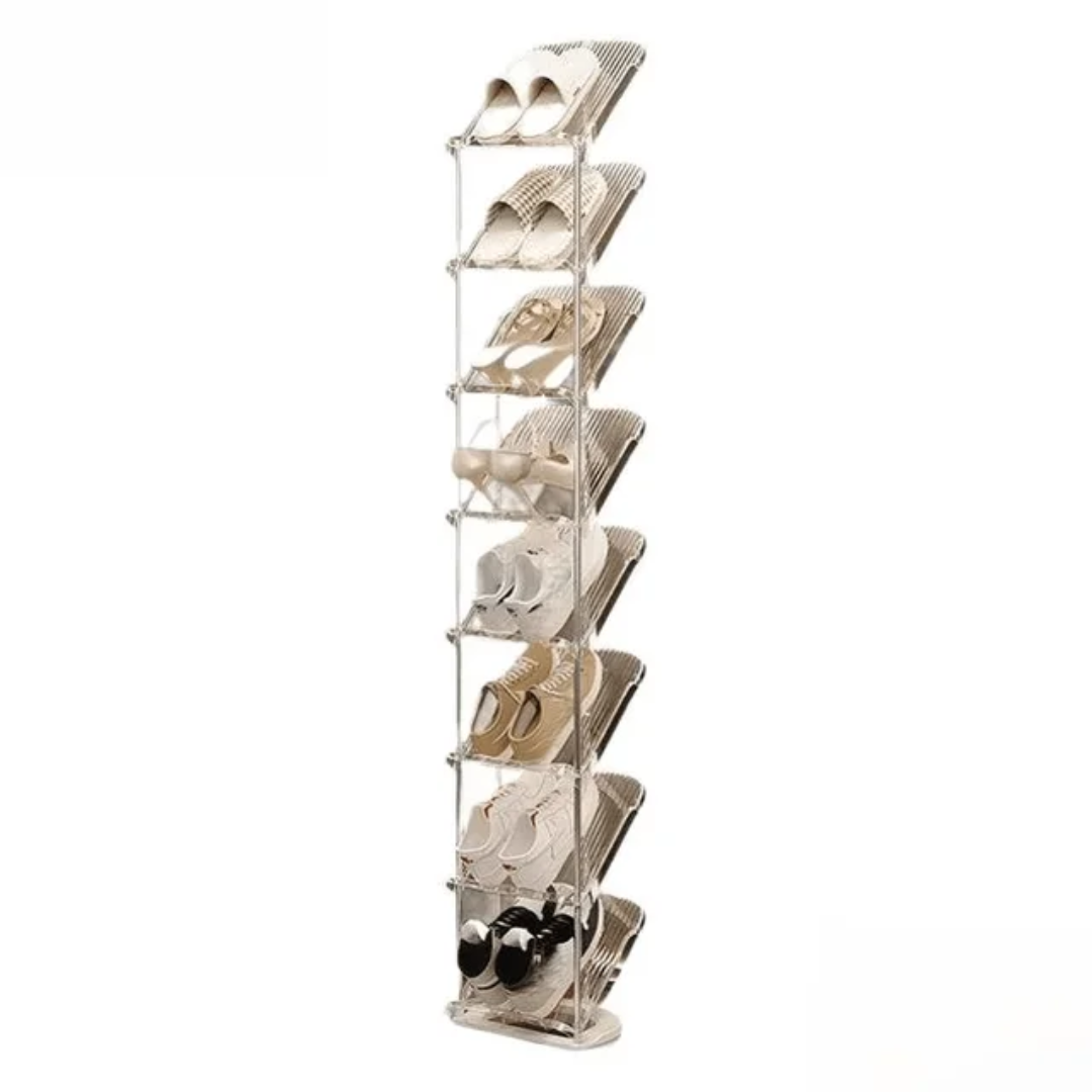 8-Tier Strong Acrylic Shoe Rack