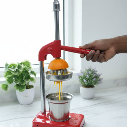 Metallic Manual Citrus Juicer Stand Machine