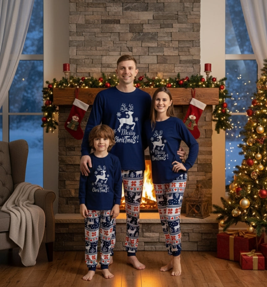 Christmas Pajamas Outfit For Adults And Kids