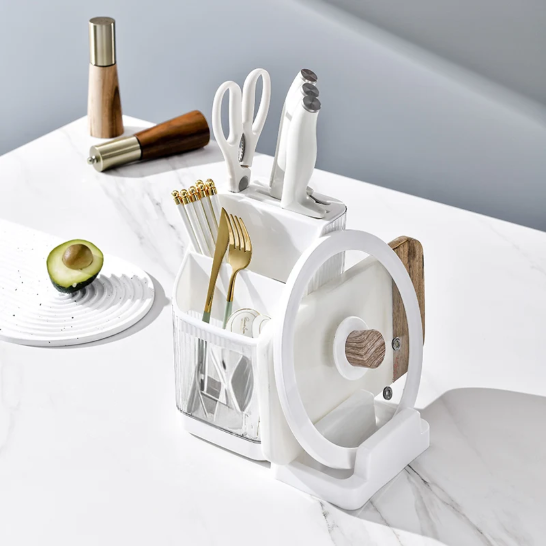 Kitchen Multifunction Cutlery Storage Organizer