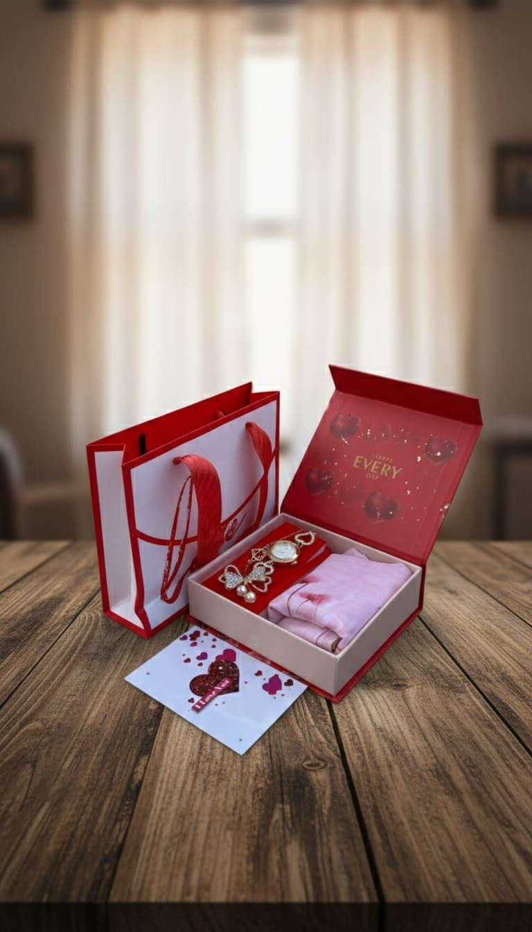 Ladies Scarf & Jewellery Gift Set