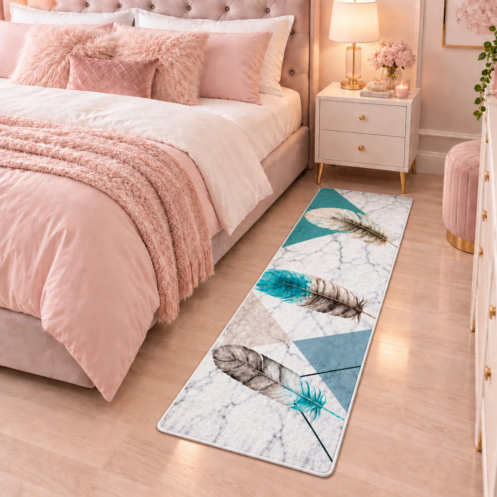 60 × 180cm Warm Soft Bedside Mat