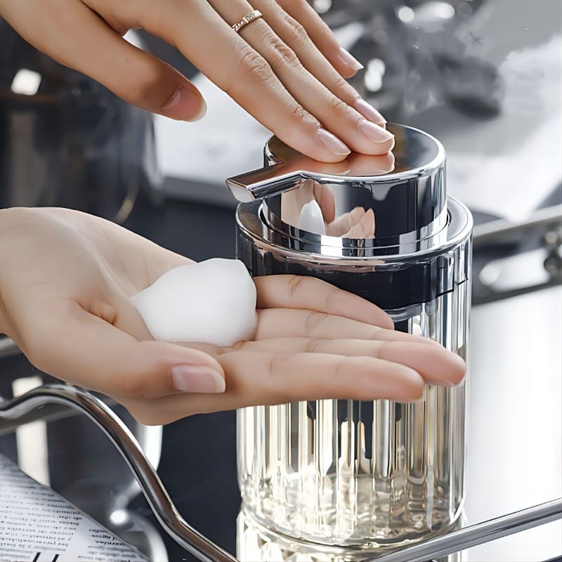 Soap Dispenser Press Foaming Bottle