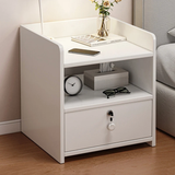 Bedside Storage With Locker