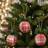 3-Pcs 8CM Christmas Decoration Pendant Set
