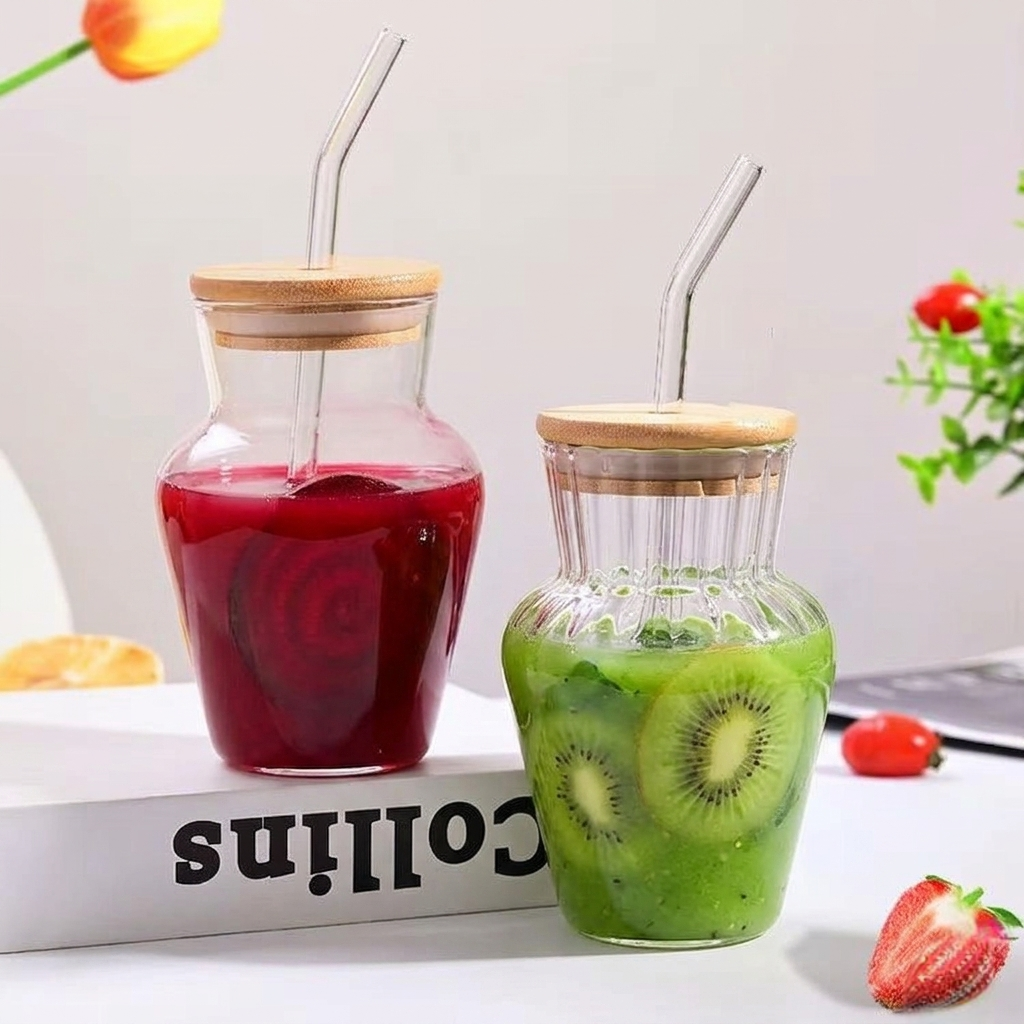 500ml Ribbed & Plain Drink Cup