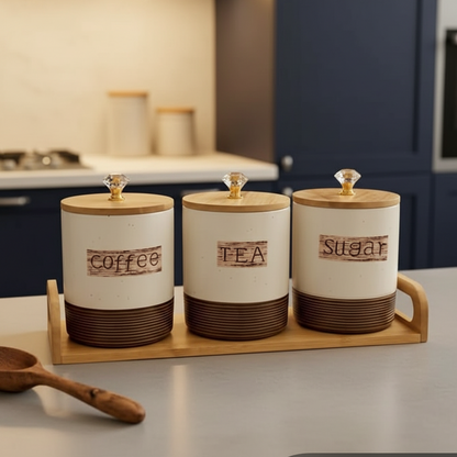 800ml Ceramic Coffee Bean Container