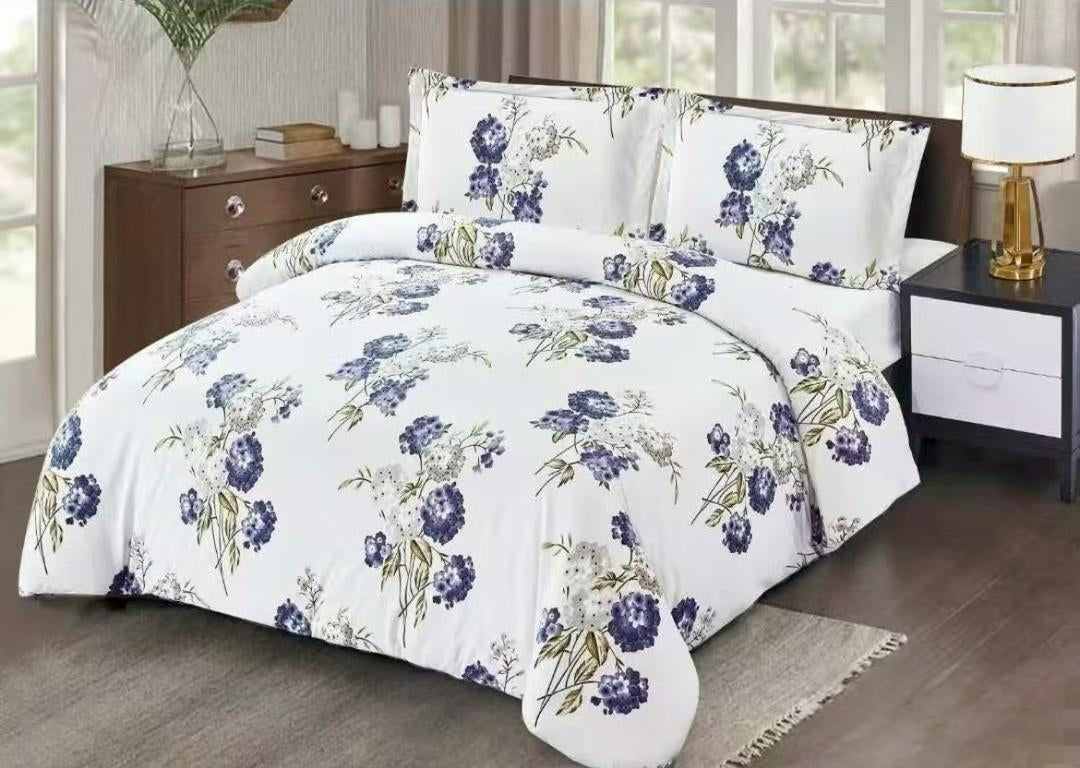Printed Woolen Duvet Set