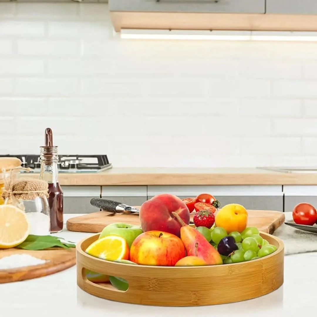 Multifunctional 4 In 1 Bamboo Trays