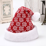 Deer Knitted Wool Plush Christmas Hat