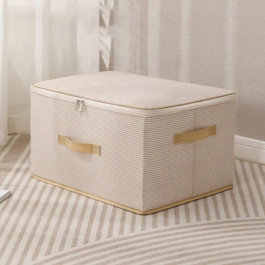 Large Capacity Collapsible Zipper Storage Box