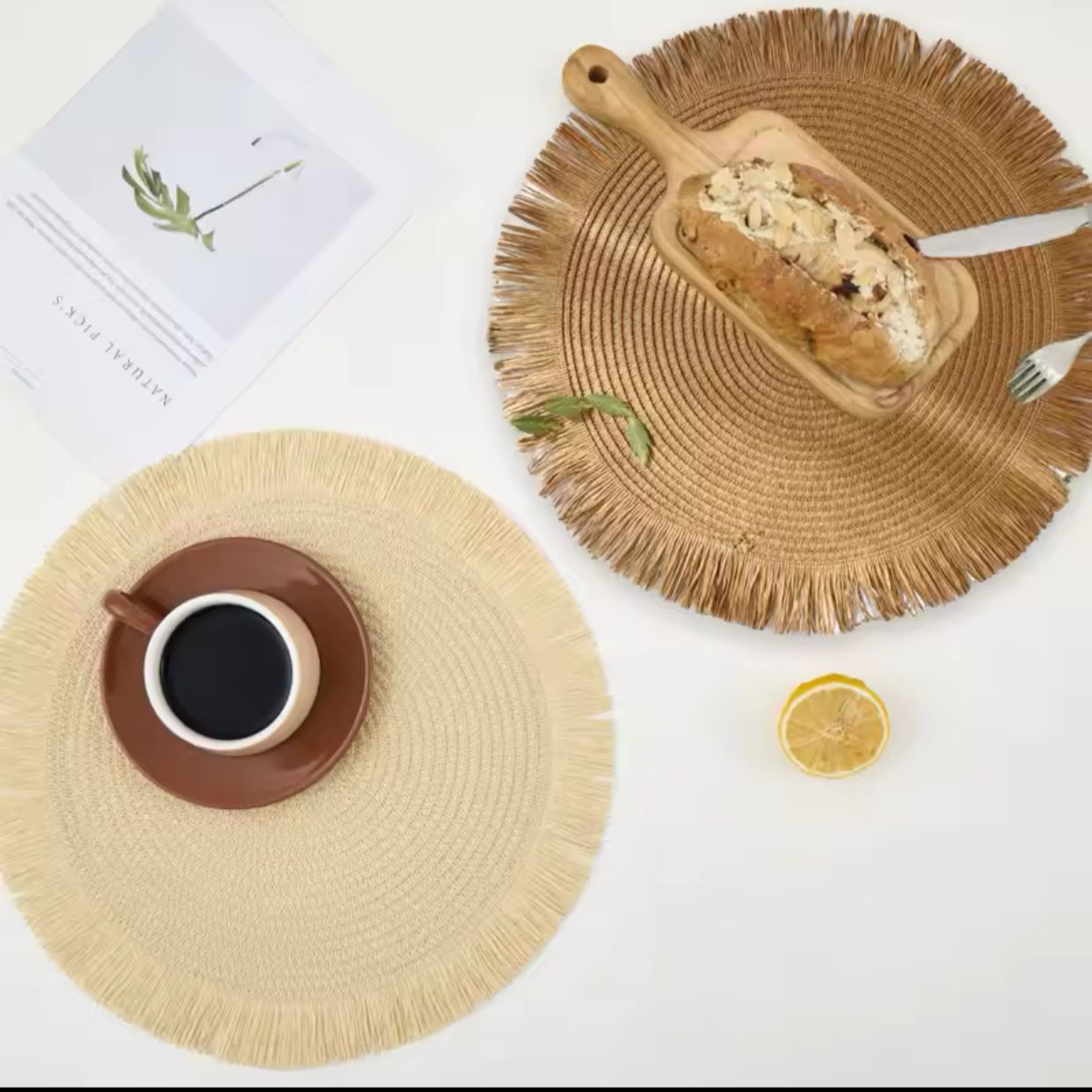 6pc Round Table Mats