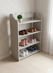Multi-purpose shoe rack and bookshelf