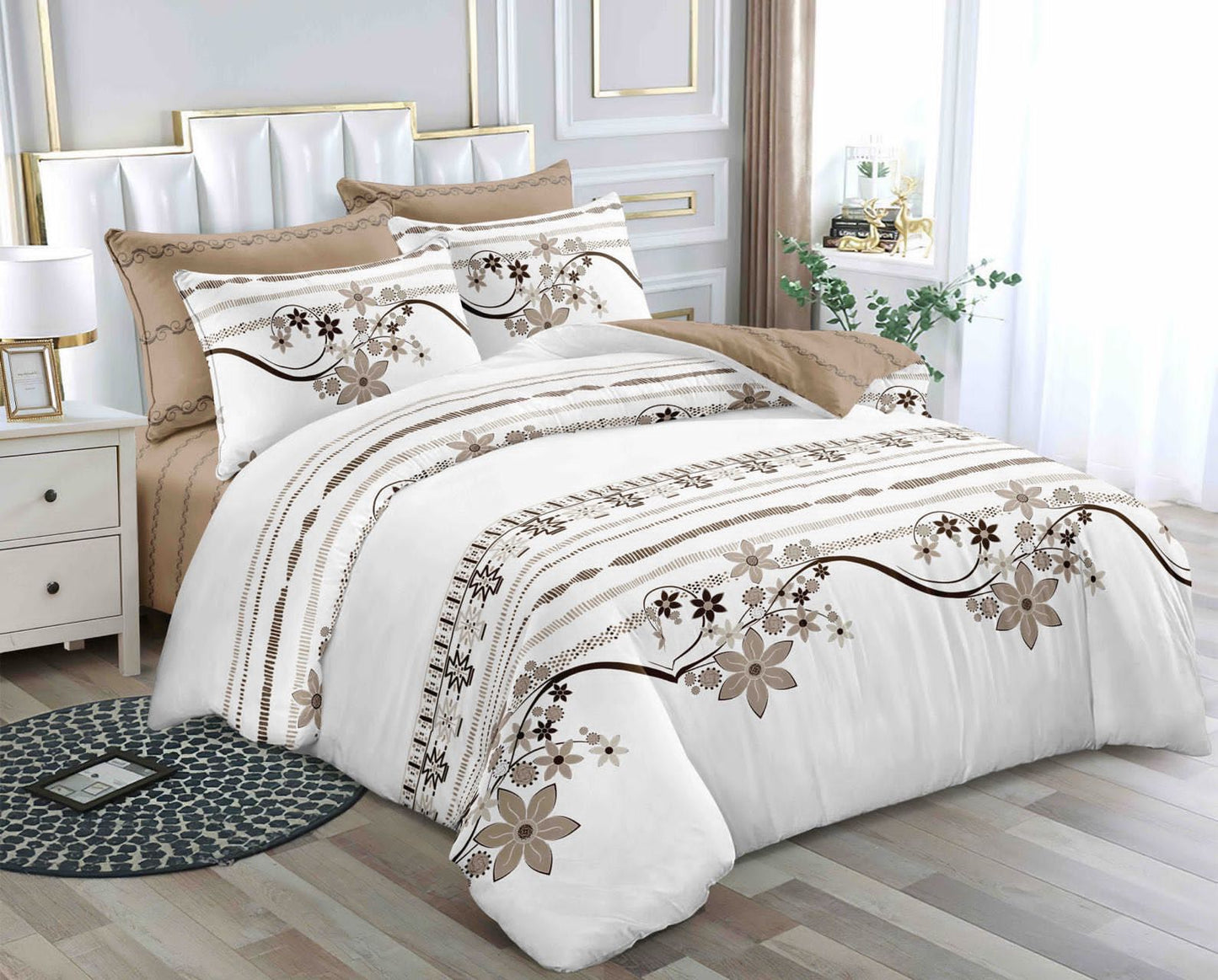 4Pc Binded Duvet Set (6×7)