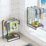 Sink Caddy Soap Dish Holder With Tray