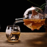 Globe whiskey Decanter Set