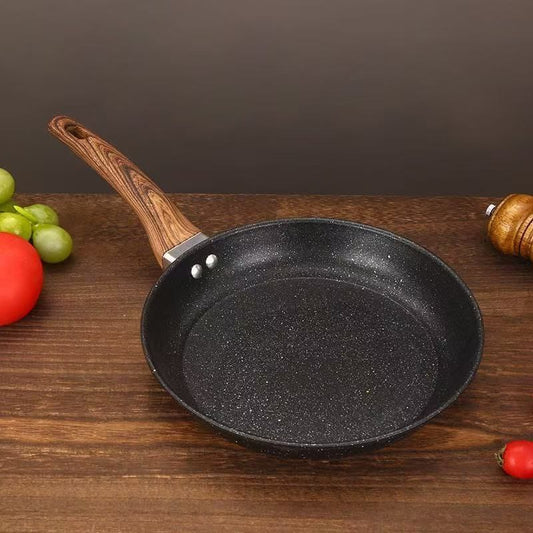 26 cm Stone frying pan with double bottom for even cooking
