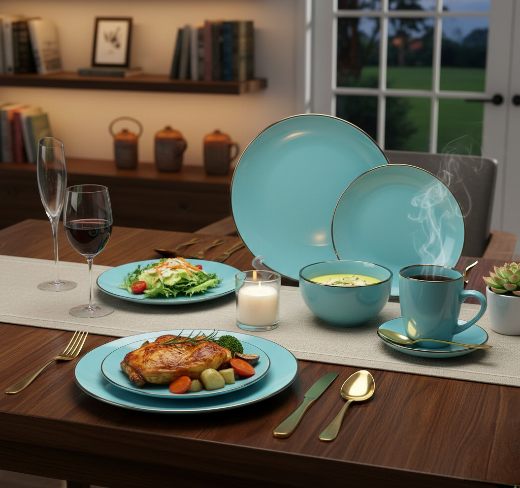 30-Piece Ceramic Dinner Set