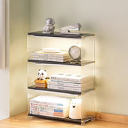 Alt Text
Multipurpose wood and acrylic storage rack measuring 48 × 34 × 15 cm for home and office organization.