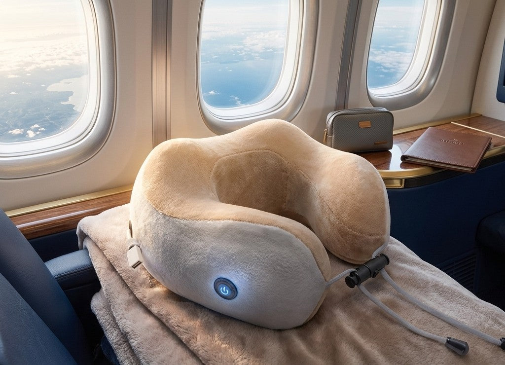 Portable U-Shape Neck Pillow Massager