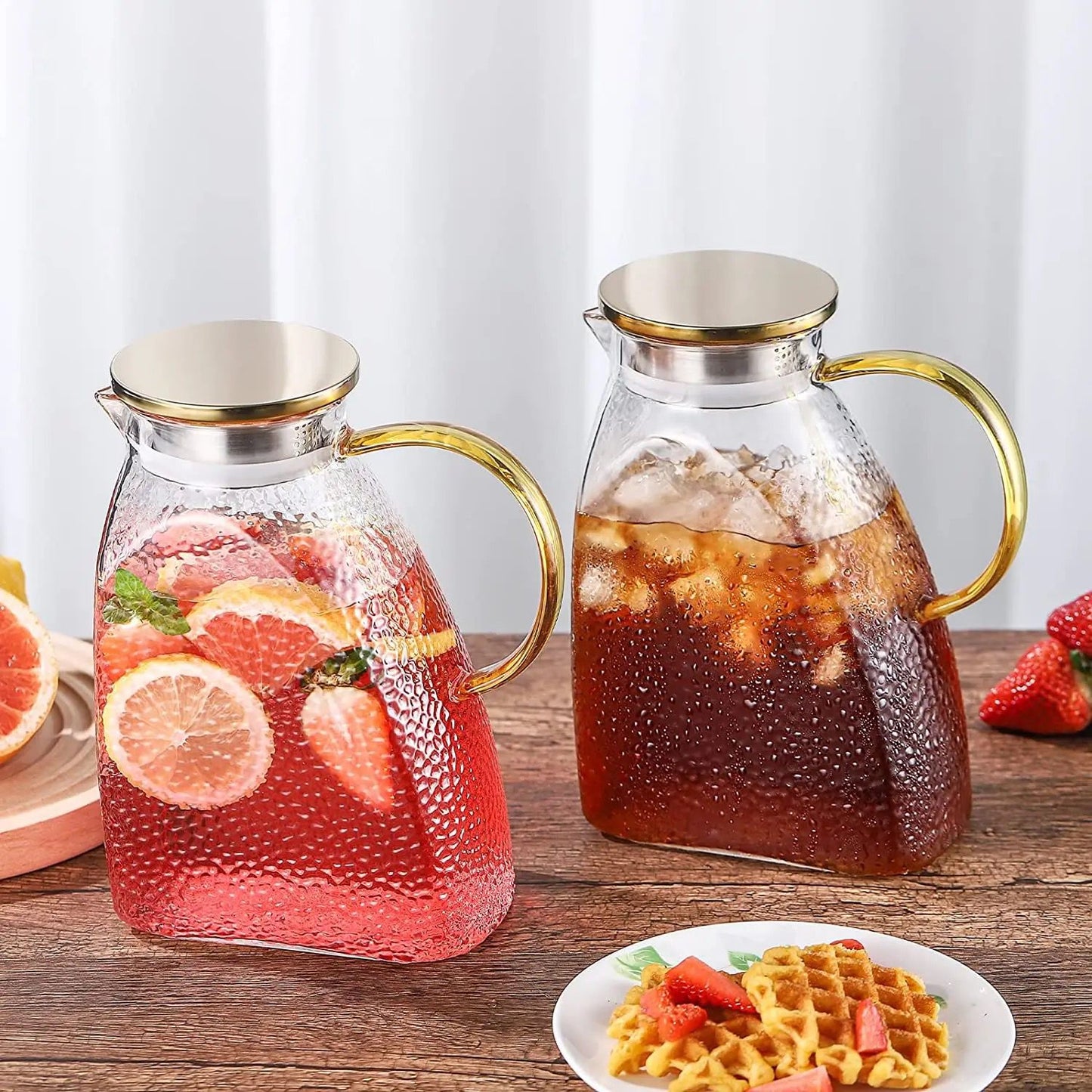Nordic Borosilicate Glass Pot And Kettle