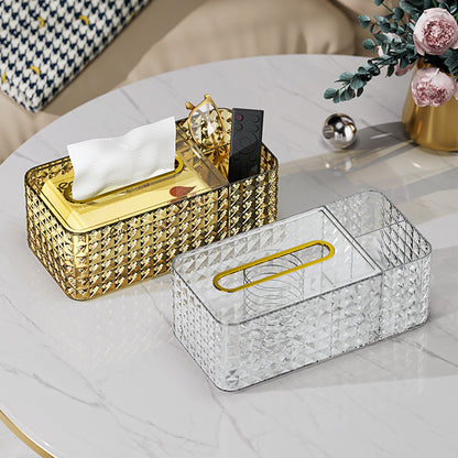 Spring Fitted Acrylic 3 Slot Serviette Holder