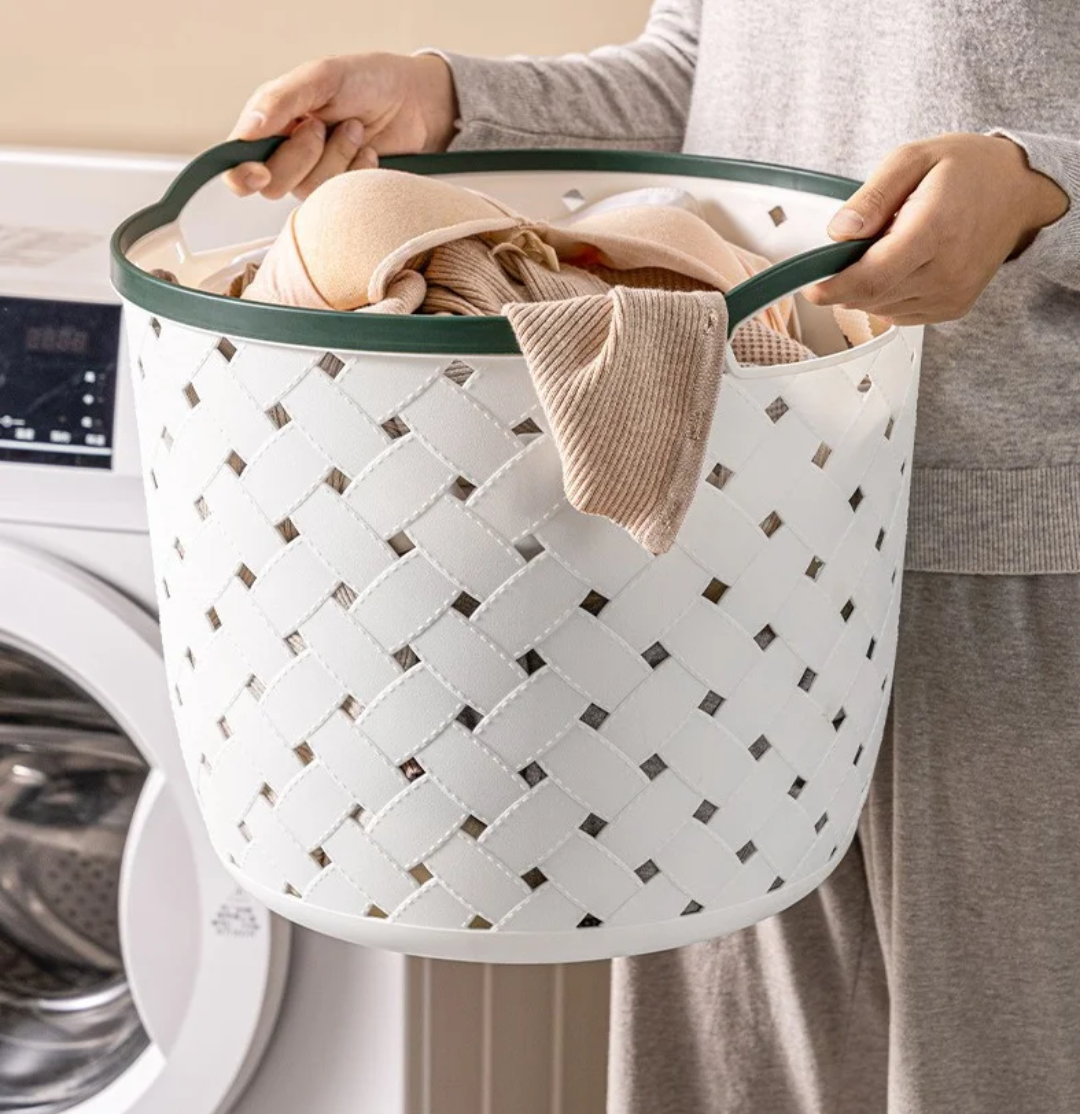Large Storage Basket with Handle