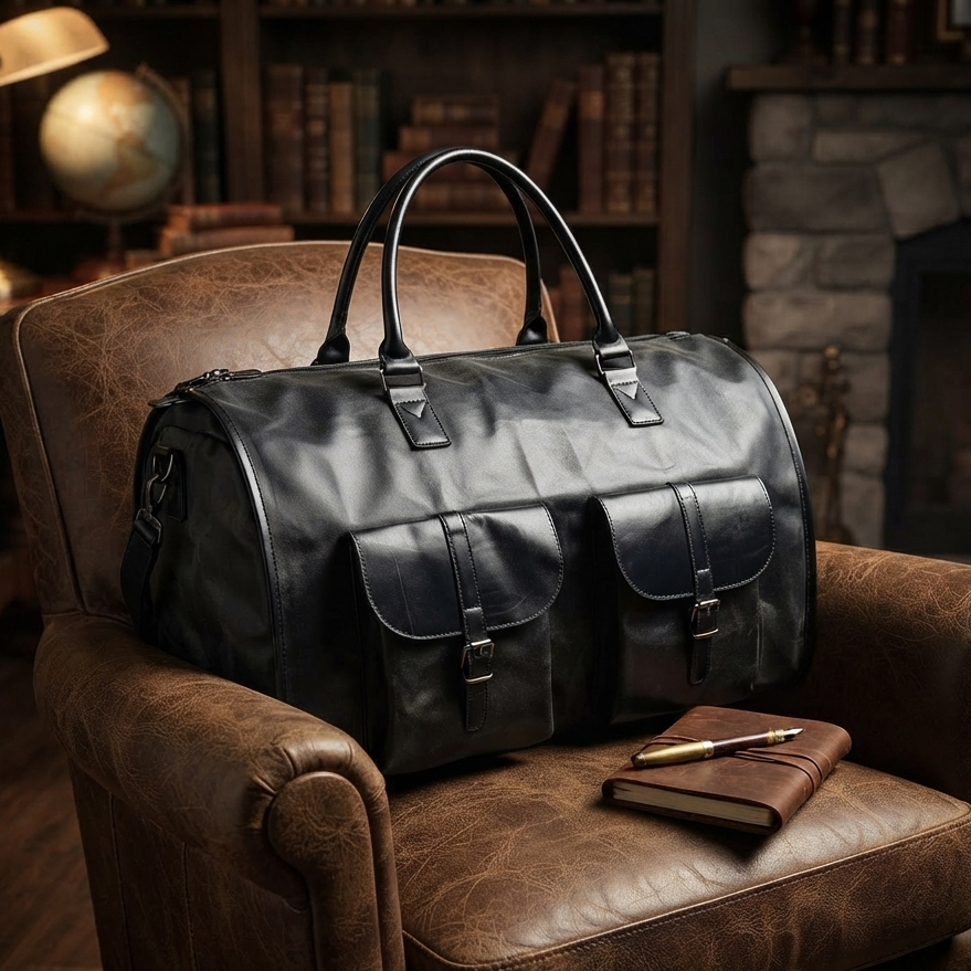 2-in-1 Convertible Garment Duffel Bag