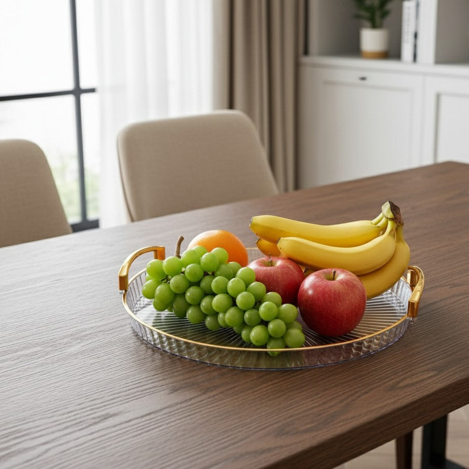 Acrylic Tea Tray Set