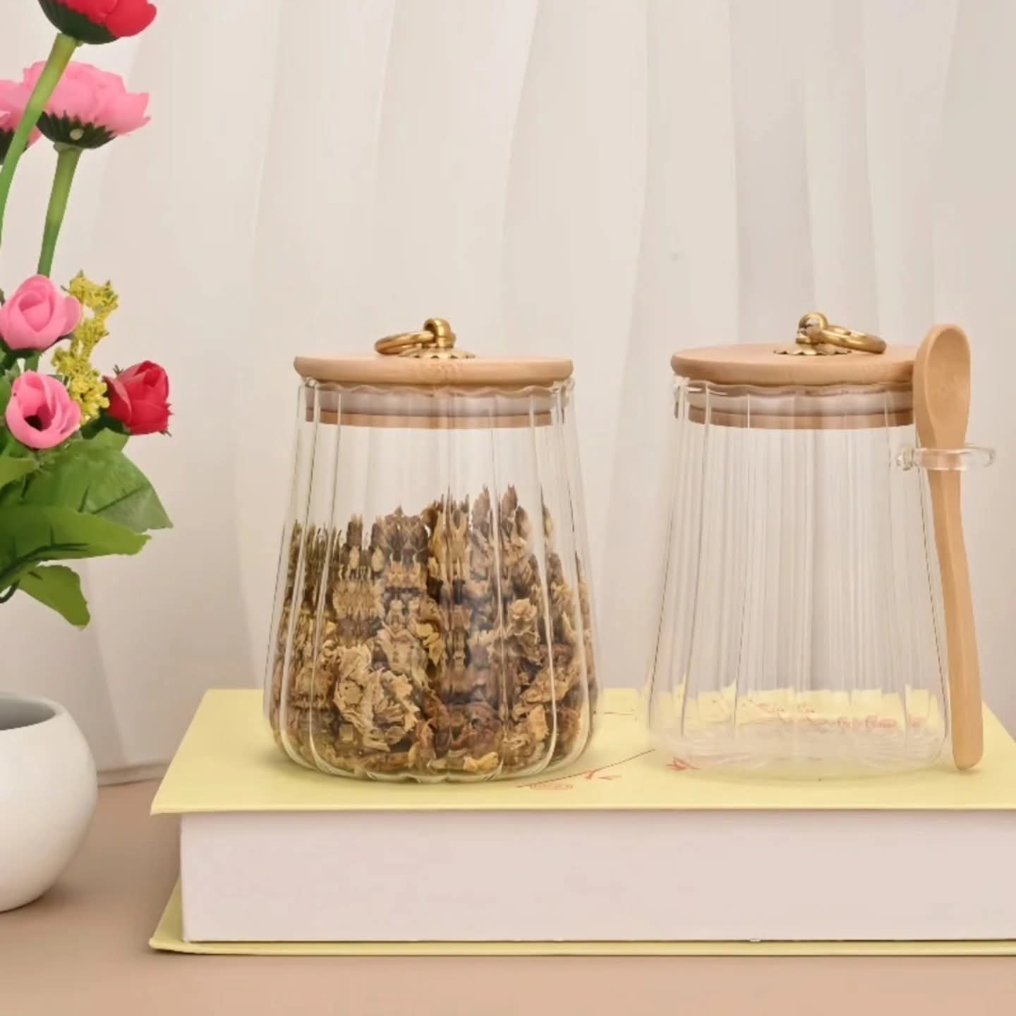 Glass Storage Jar
