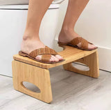 Bamboo Toilet Foot Stool