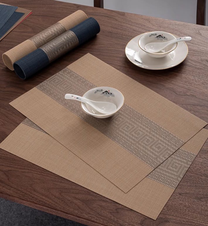 6pcs PVC Table Mats