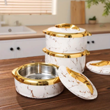 3PCS Hot Pot Food Warmer Set