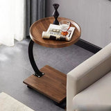 C-Shaped Table / Snack Side Table / Bedside Table