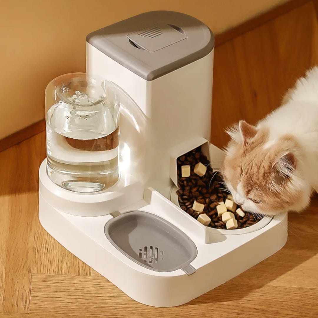 2 in 1 Automatic Pet Food Dispenser