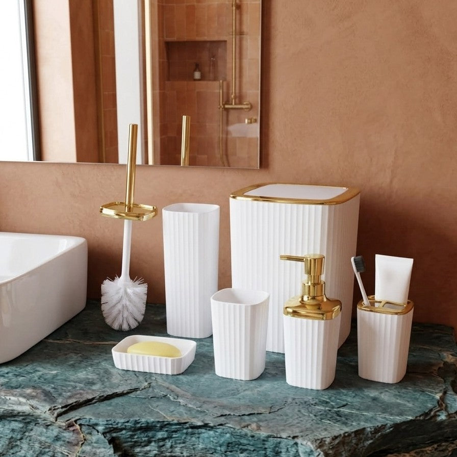 6pcs Bathroom Accessories Set