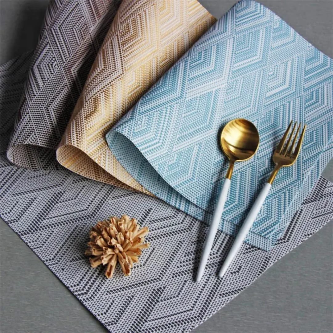 6 Pcs PVC Table Mats