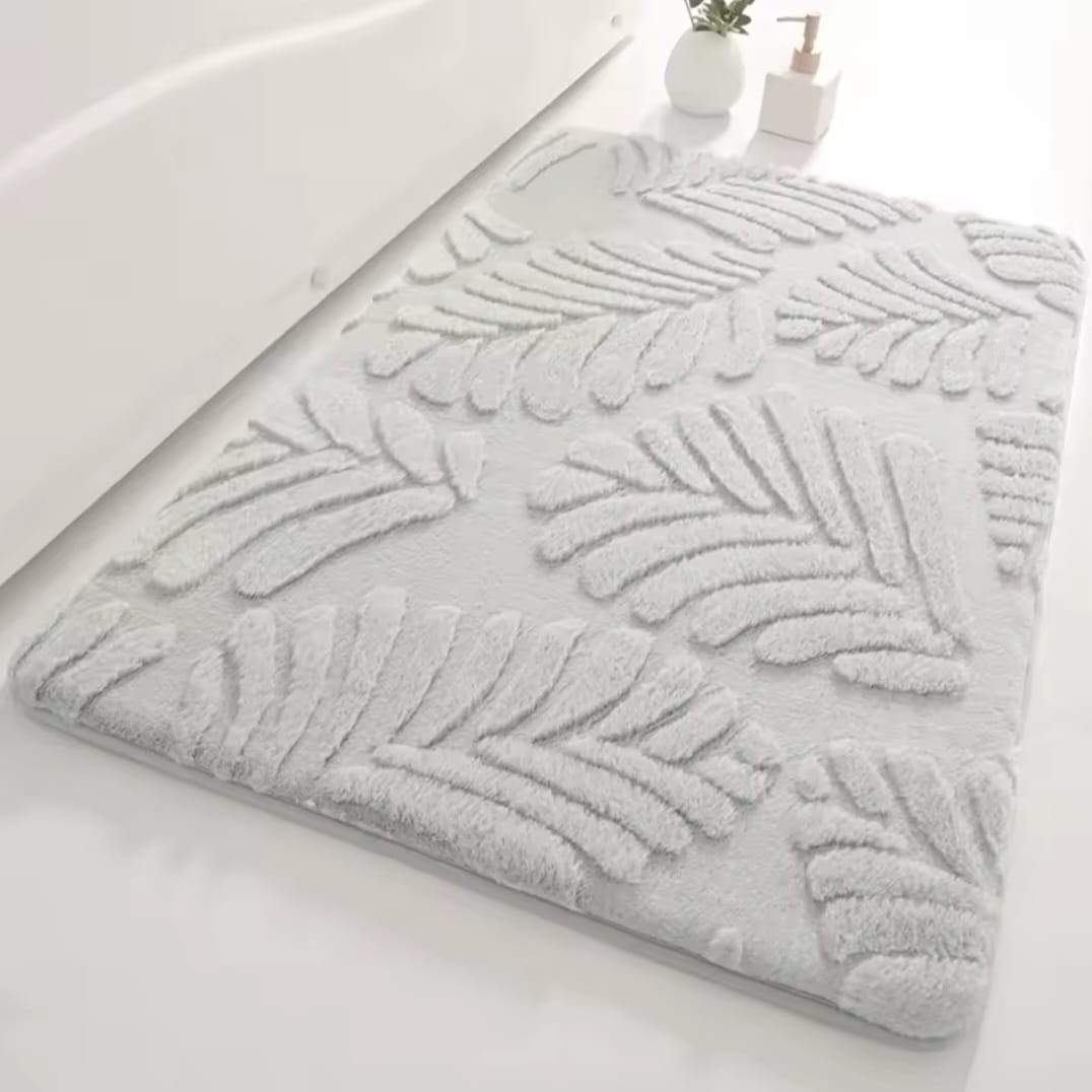 Memory Sponge Bath Rug Faux Rabbit Fur