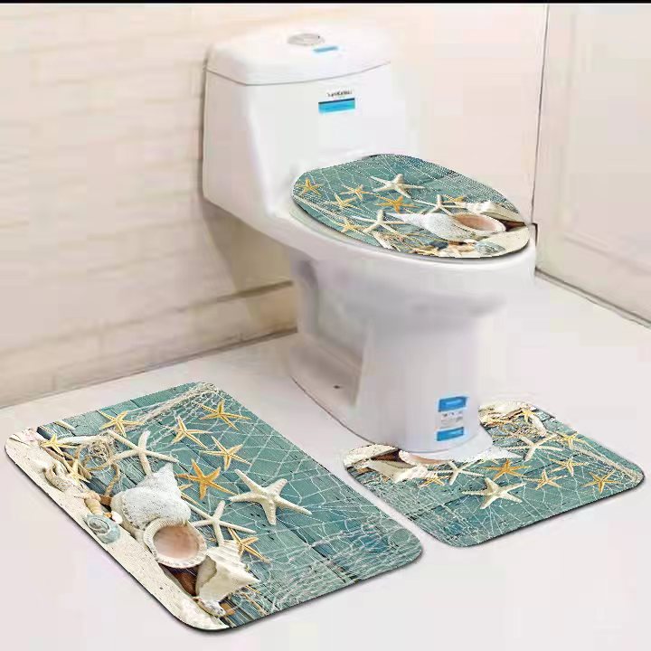 3-In-1 Toilet Mat Set