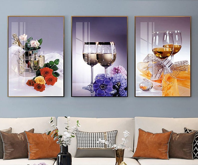 3Pc Wooden Wall Hangings