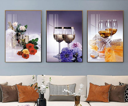 3Pc Wooden Wall Hangings