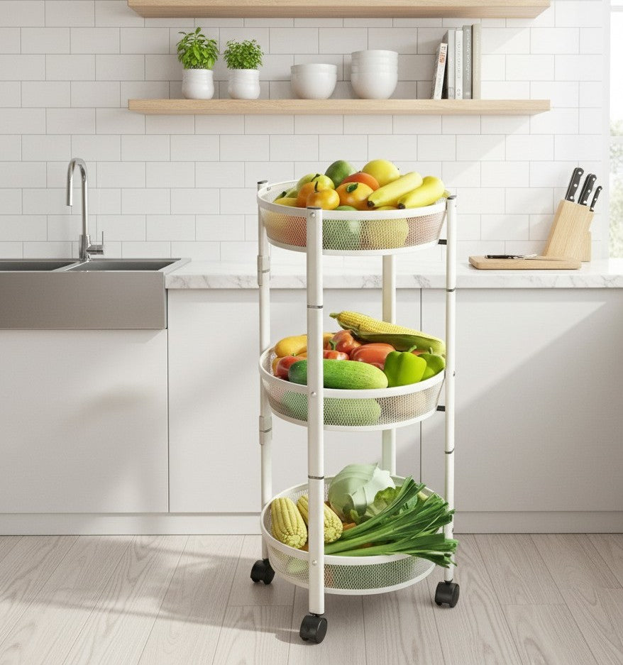 360° Foldable Rotating Multipurpose Rack